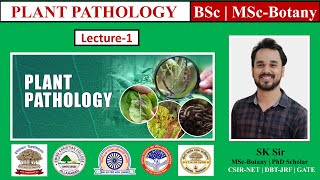 Plant Pathology  Lecture1  Definition of Disease  Inoculum  Host  Pathogen  Classification [upl. by Llertal]