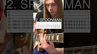 5 Iconic Soundgarden Guitar Riffs With Tabs [upl. by Esilana199]