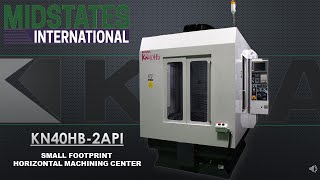 Kira KN40HB2API Horizontal CNC Production Center [upl. by Janos]