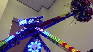 Meccano quotJet Forcequot model fairground ride HD [upl. by Inaoj22]