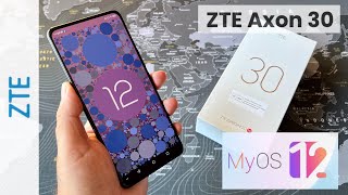 ZTE AXON 30 5G  Update Android 12  MyOS12 [upl. by Assiroc]