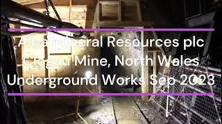 Clogau St Davids Mine North Wales  Underground Works Sep 2023 [upl. by Oigolue]