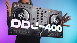 Pioneer DJ DDJ400 Rekordbox Controller  Demo amp Review [upl. by Nmutua262]