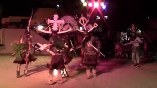 Joe Tohonnie Jr amp White Mountain Apache Crown Dancers  NM State Fair 2016 Clip 1 [upl. by Sabsay]