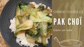 📣Recette pak choï au wok  Facile et rapide [upl. by Yorgos873]