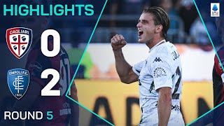 CAGLIARIEMPOLI 02  HIGHLIGHTS  Colombo and Esposito seal huge win for Empoli  Serie A 202425 [upl. by Aneras]