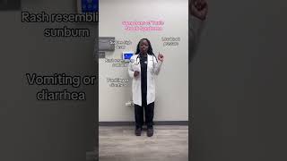 Symptoms of Toxic Shock Syndrome health shorts youtubeshorts short shortvideo shortsvideo [upl. by Ellekcim786]