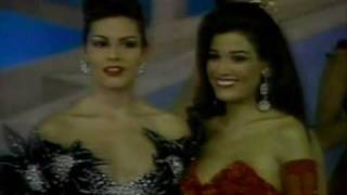 Miss Colombia 1992  Crowning Moment [upl. by Eyanaj396]