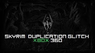 Skyrim Duplication Glitch Xbox 360 [upl. by Eserehc]