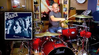 Message in a Bottle  The Police  Drum Cover By Domenic Nardone [upl. by Prosperus]