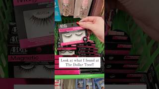 I Found Ardell Magnetic Lashes at the Dollar Tree magneticlashes dollartreemakeup [upl. by Nosemyaj]