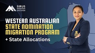 Western Australian State Nomination Migration Program Break Down [upl. by Adnocahs]