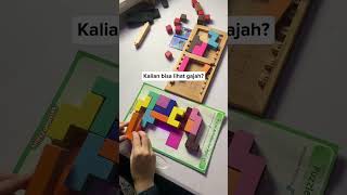 Playing KATAMINO SHORT boardgames games familygames shortsgame katamino shorts [upl. by Lawlor]