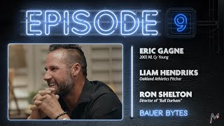 Eric Gagne vs Barry Bonds The Story of the AtBat  The Director of Bull Durham  Bauer Bytes Ep 9 [upl. by Norb383]