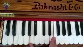 Harmonium Tutorials on Vaishnav Bhajans Sa1 Hare Krishna Catchy Mayapur Tune Badahari Das Tune [upl. by Grand]