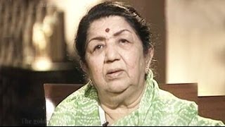 My voice is a gift of nature Lata Mangeshkar Aired September 2008 [upl. by Aniled]