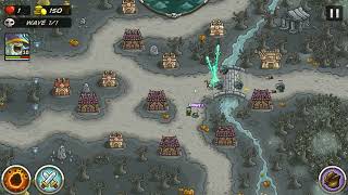 Kingdom Rush Frontiers TD  Desecrated Grove Iron Challenge [upl. by Crifasi]