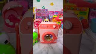 Mini Multifunctional Washing Machine Toy Unboxing  Satisfying with Unboxing amp ASMR Videos [upl. by Aicil]