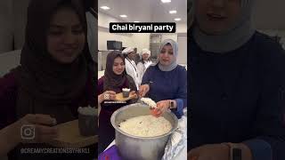 Aapko Khana Hai Chai Biryani 🤪❤️ hkrshorts hkrbakingacademy [upl. by Damek]