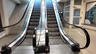 Sweden Stockholm Haninge Centrum 2X escalator [upl. by Netsreik]