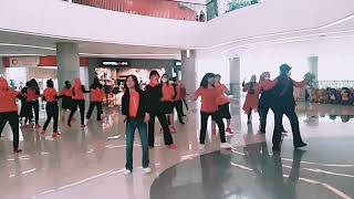 Green Green GrassLine DanceChoreo Caecilia M FatruanLine Dance Lovers Krw [upl. by Leihcey]