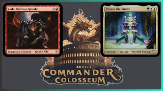 MTG Commander Gameplay  Zada Hedron Grinder vs Tuvasa the Sunlit [upl. by Ydennek11]