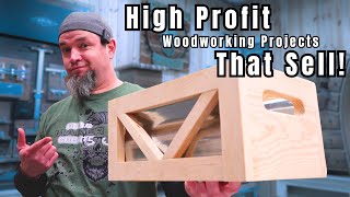 5 More Woodworking Projects That Sell  Make Money Woodworking Episode 26 [upl. by Cyma]