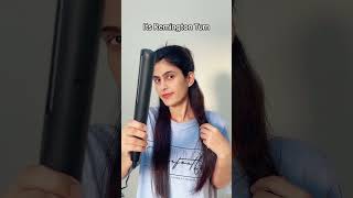 Found best hair straightener 😱😱youtubeshorts music hairstyle [upl. by Attenwahs]