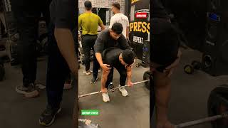 Heaviest deadlift record😱🥵 motivation gym fitness deadlift strongman shorts viralvideo [upl. by Chrisman]