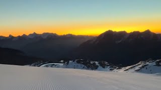 Early November skiing in Solden Austria 🇦🇹 with Pistenkanone [upl. by Silisav]