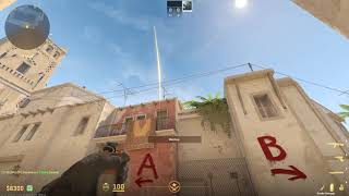 CS2 Mirage T side smokes Con Win CT A and A Conn Jungle [upl. by Haimehen]