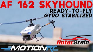 RotorScale AF 162 Skyhound Spy Drone RC Helicopter  Motion RC [upl. by Isoais]