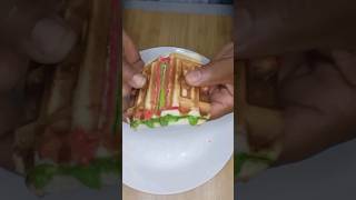 Whould You Eat this With any Thing Green and Red cheese Bread toasted shorts viral [upl. by Erle]