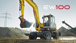 Wacker Neuson Mobilbagger EW100 [upl. by Duahsar457]