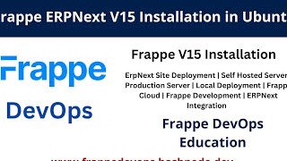 How to install Frappe ERPNext Version 15 Part 2  Frappe ERPNext Installation [upl. by Imuyam986]