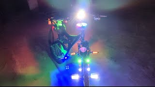 HOW TO MODIFIED YOUR BICYCLE🔥🔥🔥🔥🔥 Install fog light in Bicycle Best Modification in India Part 09 [upl. by Mychal56]