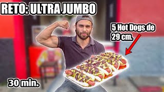 Inauguro el RETO de los ULTRA JUMBO HOT DOGS [upl. by Eileen741]