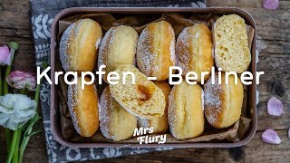 Flaumige Krapfen nach österreichischem Rezept  Faschingskrapfen  Berliner [upl. by Caleb]