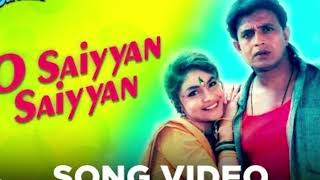 O Saiyyan Saiyyan Song Video Tadipaar Vinod Rathod Alka Yagnik Mithun Pooja Bhatt 90s Hits [upl. by Angelico242]