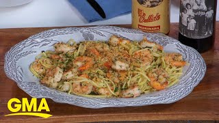 Chef Anthony Vitolo shares shrimp scampi recipe [upl. by Hirsch]