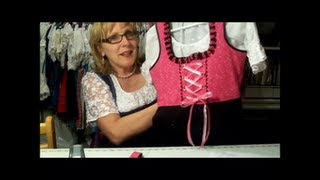 Making a Dirndl Part 8 Ruffle and hooks [upl. by Peale]