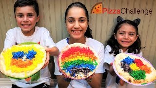 Unicorn Pizza Challenge Hzhtube Kids Fun [upl. by Ultun83]