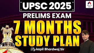 UPSC 2025 Strategy  7 Months Plan for UPSC Preparation  By Kapil Bhardwaj  Nirnay IAS [upl. by Ellennoj]