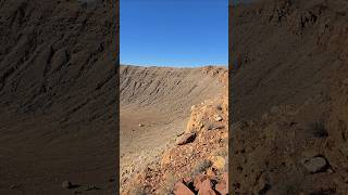 Meteor Crater in Arizona subscribe usa views travel [upl. by Annawaj]