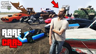 GTA 5  Secret Cars Hidden and Rare Vehicles [upl. by Lochner]