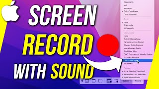 How to Screen Record with Internal Audio on QuickTime Player [upl. by Ardied822]