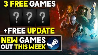 3 NEW FREE STEAM GAMES  FREE UPDATE  NEW STEAM GAME RELEASES THIS WEEK [upl. by Myrle]