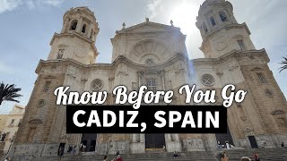 Everything to Know Before You Go to Cadiz Spain [upl. by Iem713]