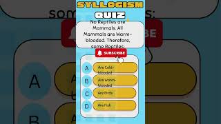 Syllogism Practice Questions 23  Syllogism Reasoning Tricks  Genius Gird Syllogism reasoning [upl. by Aidnama369]