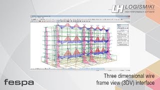 Fespa  Geometry control and analysis results in 3DV 3 dimensional wired frame view [upl. by Yirinec]